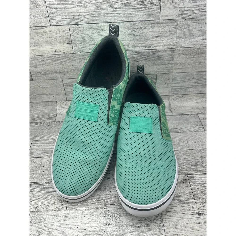 XTRATUF Salmon‎ Sisters Slip On Perforated Sneakers Teal Women 11